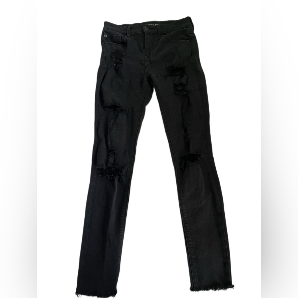 Express black jeans